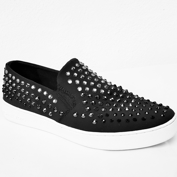 MICHAEL Michael Kors Shoes - Michael Michael Kors Embellished Studed Sneaker